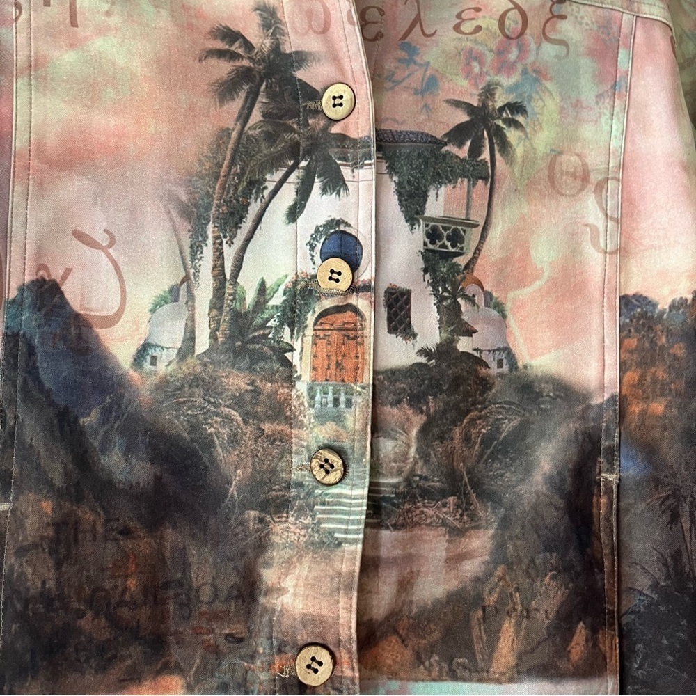 TanJay Multicolor Scenic Jean Jacket - Picture 4 of 7